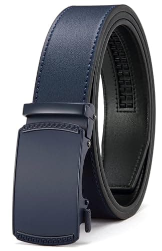 Image of CHAOREN Belts for Men - Ratchet Leather Mens Belt 1 3/8" for Jeans - Fits Everywhere