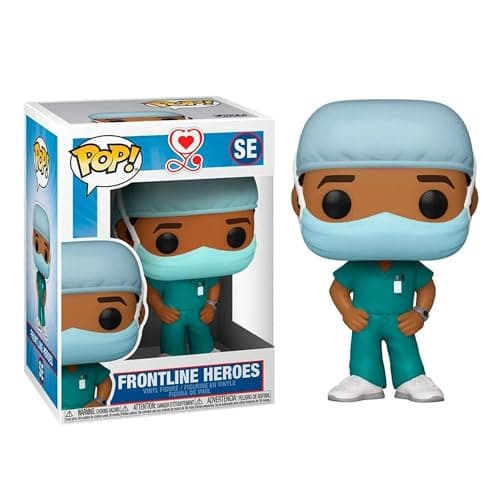 Image of Funko Pop! Heroes: Front Line Worker-Male #2 - Heroes: Front Line Workers - Collectable Vinyl Figure - Gift Idea - Official Merchandise - Toys for Kids & Adults - Model Figure for Collectors
