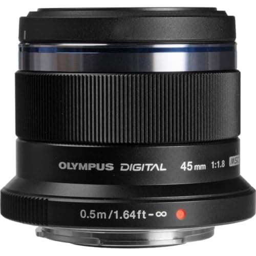 Image of Olympus M.Zuiko Digital ED 45mm f/1.8 Lens Black