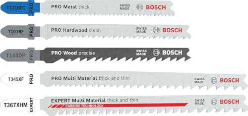 Image of Bosch 15 pcs. Jigsaw Blade Set (MultiMaterial, Accessories Jigsaw)
