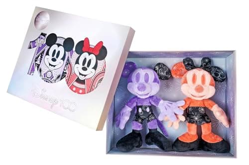 Image of Simba 6315870126 - Disney 100 years, Mickey and Minnie Mouse, Amazon Exclusive Set 4, limited, 33cm plush figures, collector's item, special edition, gift box, Mickey Mouse, from 0 months