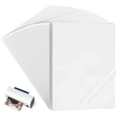Image of VIKDOOK Clear Thermal Laminating Plastic Pouches Compatible with Most of Thermal Laminators, Laminate Sheets 21.6cm X30.3cmX (2X75micron) A4 Size, 100 Counts per Pack