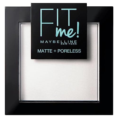 Image of Maybelline Matte Setting Powder, Fit Me! Matte & Poreless Translucent Setting Powder, Oil Control, Blends Smoothly & Evenly, Natural Finish, Long Wearing, Pore Minimizing, 090 Translucent