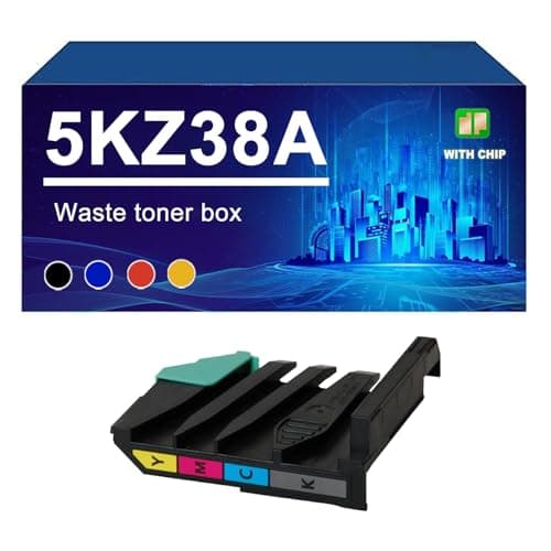 Image of 5KZ38A Waste Toner Box Compatible For HP Color Laser 150a 150nw MFP 178nw MFP 179 MFP 179fnw MFP 179fwg Printers,5KZ38A-1 SET