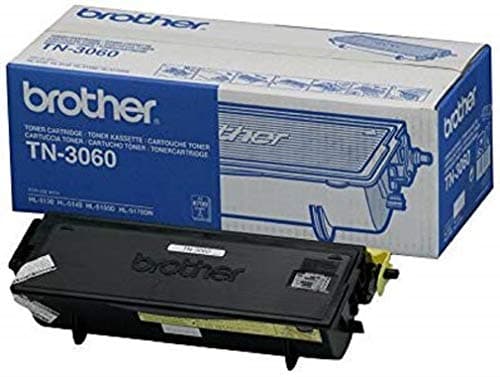 Image of Brother TN-3060 Toner Cartridge, Black, Single Pack, High Yield, Includes 1 x Toner Cartridge, Brother Genuine Supplies