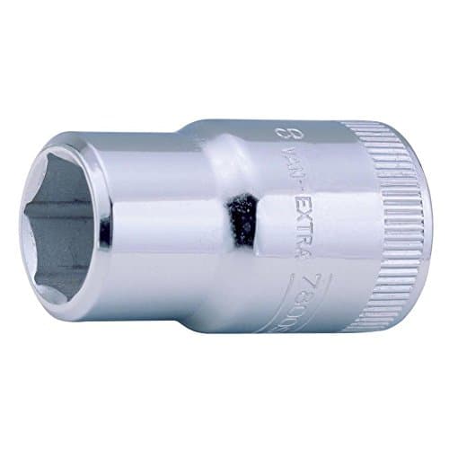Image of Bahco 7800SM-18 1/2-Inch 18 mm Hexagon Sockets-Square Drive - Multi-Colour