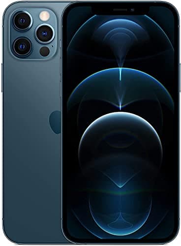 Image of Apple iPhone 12 Pro, 256GB, Pacific Blue (Renewed)