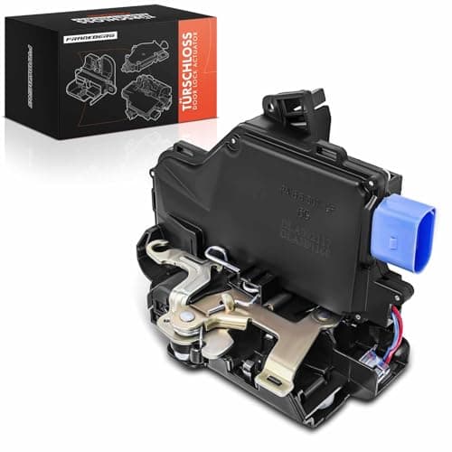 Image of Frankberg Door Lock Actuator Mechanism Front Right 9-Pin Compatible with Golf V 1K1 Golf Plus 521 5M1 Golf VI Variant AJ5 Golf V Variant 1K5 T.o.u.r.a.n 1T1 1T2 Replace# 3D1837016