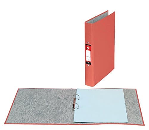 Image of 5 Star Office Ring Binders 2 O-Ring Size 25mm A4 Red [Pack 10]
