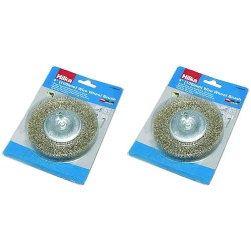 Image of 4" Wire Wheel Brush (Pack of 2)