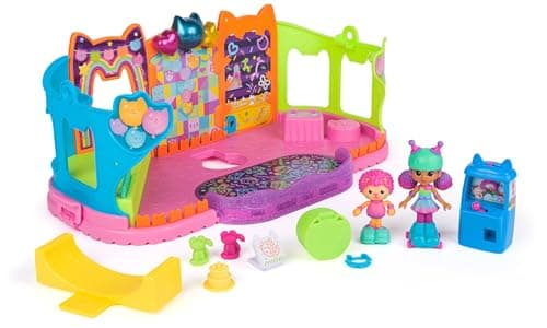 Image of Gabby’s Dollhouse, Party Room Playset with Exclusive Toy Figures, Doll’s House Furniture, Accessories and Fidget Play, Kids’ Toys for Girls and Boys Aged 3+