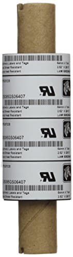 Image of Zebra 05095GS06407 Ribbon 5095 Resin, 64 mm, 74 m, C-12.7 mm, Box of 12