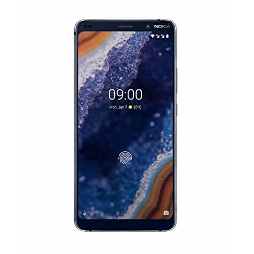 Image of Nokia 9 PureView 15.2 cm (5.99") 6 GB 128 GB 4G Blue 3320 mAh 9 PureView, 15.2 cm (5.99"), 6 GB, 128 GB, 12 MP, Android 9.0, Blue (Renewed)