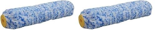 Image of Purdy 140630125 Colussus Roller Cover, White-Blue, 305 x 25mm (12 x 1") (Pack of 2)