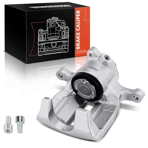 Image of Frankberg Brake Caliper Disc Brake Rear Right Compatible with A6 4G2 4GC A6 Allroad 4GH 4GJ A6 Avant 4G5 4GD A7 Sportback 4GA 4GF Replace# 4G0615404A