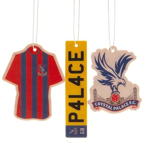 Image of FOCO Officially Licensed Crystal Palace FC 3 Pack Air Freshener