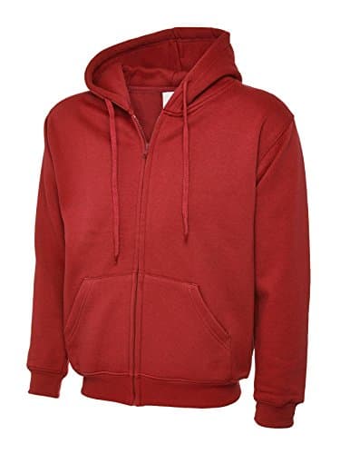 Image of Adults Classic Full Zip Hooded Sweatshirt