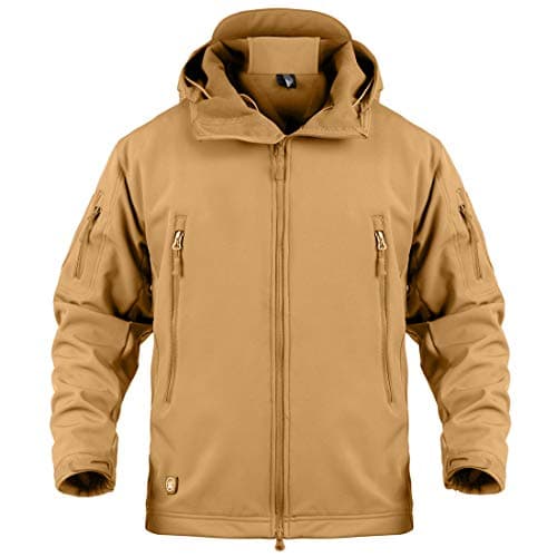 Image of donhobo Mens Casual Jackets Lightweight Slim Fit Jackets Coats Classic Outerwear Windbreaker(Yellow,M)