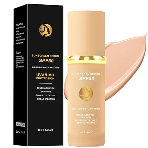 Image of 4 in 1 Hydrating Foundation With Spf 50+ - Bio Light Medium Full Coverage Concealer - Anti-aging, Uniform Skin Tone, Long Wear for Women