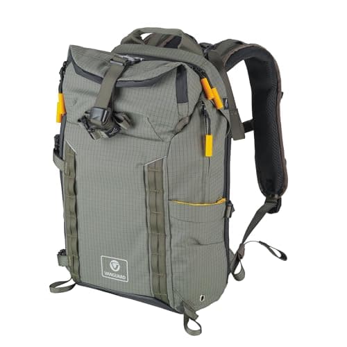 Image of VANGUARD VEO Active 42M KG 17 Litre Pro-Hiking Mirrorless Camera Backpack - Khaki Green