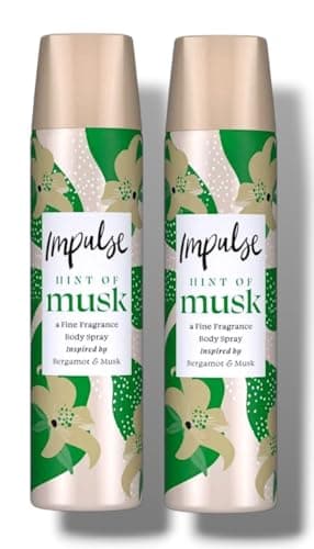 Image of Impulsē | Hint of Musk Body Spray - Bergamot and Musk Fragrance | Featuring a Variety of Exciting and Fresh Fragrances to Suit Your Every Impulse | 75mL Each [150mL Total]