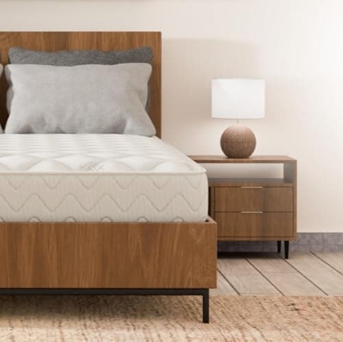 Image of eXtreme comfort ltd Flame Essentials Small Double Mattress 120 x 190cm, 18cm Deep Bonnell Open Coil Spring, Foam Free, Plush Comfort Support, Breathable Cooltouch Cover, UK Made