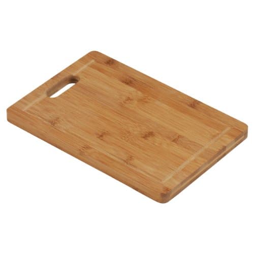 Image of Premier Housewares 1103933 Chopping Board with Handle, 30 x 20 cm - Bamboo Natural
