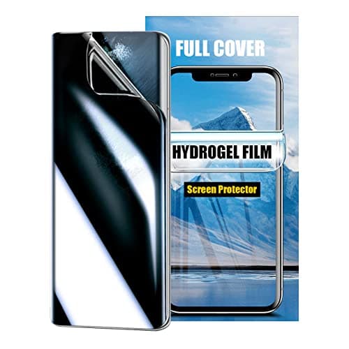 Image of LOOKSEVEN 2 Pack Privacy Hydrogel Film For Samsung Galaxy S9 Clear Soft TPU Screen Protector High Sensitivity Protective Film (Not Tempered Film)