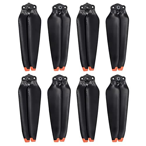 Image of Craznick Propellers for DJI Mavic 3E/Mavic 3T/Mavic 3M/Mavic 3 Pro/Mavic 3/Mavic 3 Classic/Mavic 3 Cine Replacement Prop Blades Low Noise Wings for DJI Mavic 3 Series Drone Accessories 8 Pack Orange