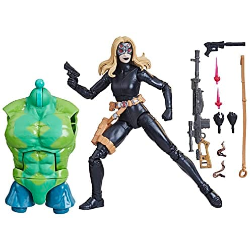 Image of Marvel Hasbro Legends Series: Yelena Belova Black Widow, Classic Comic Legends Action Figure, 15 cm
