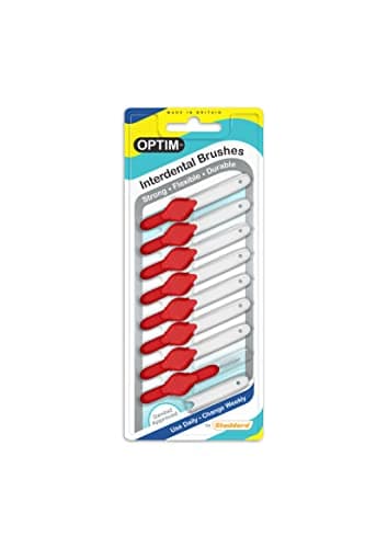 Image of ICON OPTIM Interdental Brush XXFine Red (Pack 8)