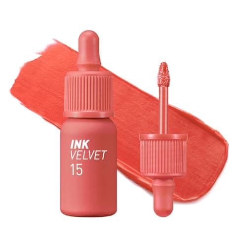 Image of Peripera Lip Ink Velvet Tint Soft - Glowing Cosmetics Smooth And Shining, Long Lasting Makeup - Beauty Peak Rose