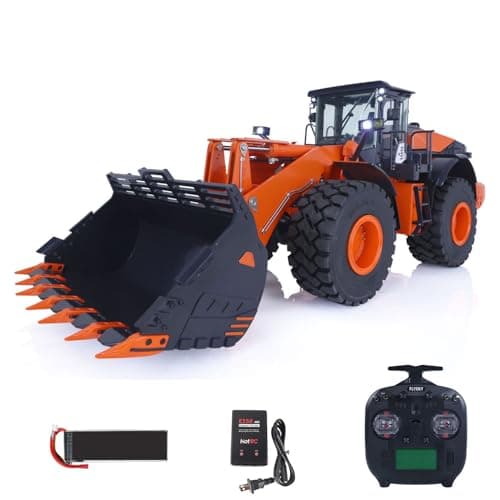 Image of TOUCAN RC HOBBY 1/14 RC Hydraulic Loader for JDM 198 RTR HITACHIA ZW370 Construction Vehicles,US in Stock