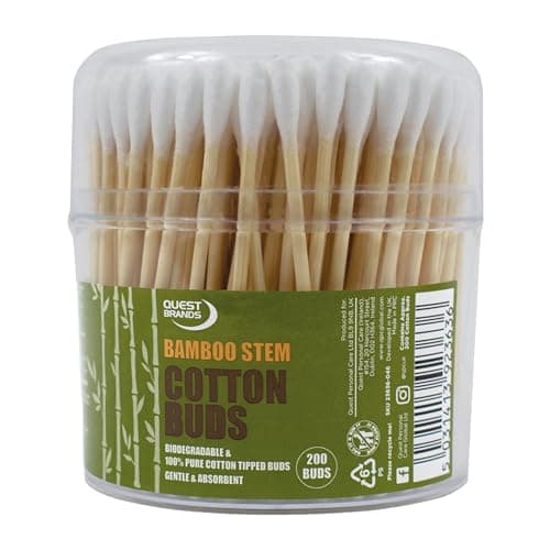 Image of Quest 200 Cotton Buds (Bamboo Stem)