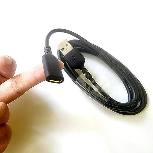 Image of LZYDD SteelSeries USB-C to USB-A Extension Cable - Compatible with Arctis Nova 3/7/7X/7P Headset & Dongle - PS4/PS5/PC/Switch (5ft)
