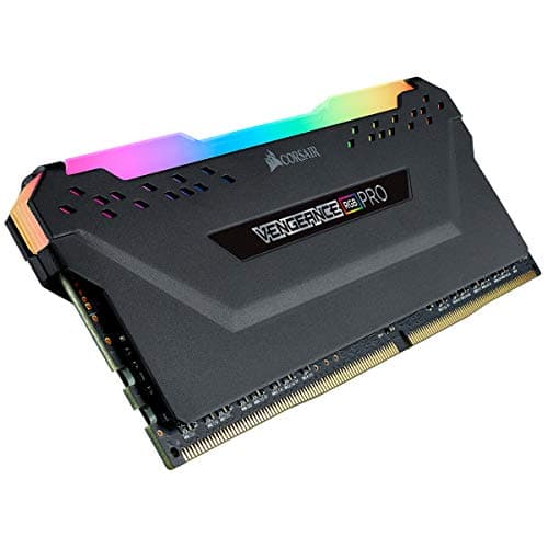 Image of Corsair Vengeance RGB PRO 8GB (1x8GB) DDR4 3600 (PC4-28800) C18 Optimized for AMD Ryzen – Black CMW8GX4M1Z3600C18