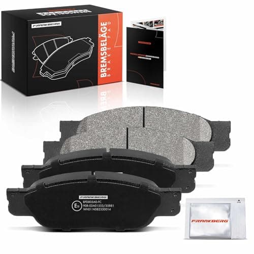 Image of Frankberg Brake Pad Set incl. 4x Pads Front Compatible with S-Type X200 LS Replace# XR813324