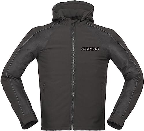 Image of Modeka Chuck Air Motorcycle Textile Jacket, black, S