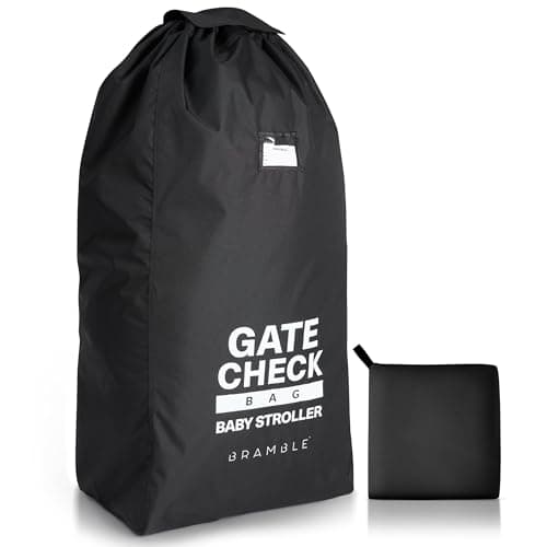 Image of Bramble Large Stroller Bag for Airplane Travel Gate Check in Waterproof 116x53cm (Black)