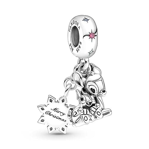 Image of Pandora Disney Bambi & Thumper Dangle Charm 799647C01