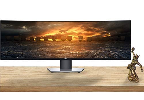 Image of Dell U4919DW UltraSharp 49" Curved LED Backlit IPS Gaming Monitor, VESA Compatible, Anti-Glare, Tilt and Swivel (HDMI, USB 3.0, USB-C, Monitor Port)