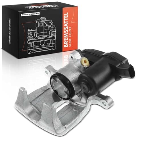 Image of Frankberg Brake Caliper Disc Brake with Electric Rear Right Compatible with A4 8K2 B8 1.8L-3.2L 2011-2015 A5 8T3 1.8L-3.0L 2011-2017 Replace# 8K0615404E