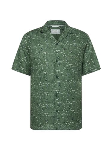 Image of Craghoppers Mens Hula Short Sleeve Shirt Spruce G PRT S