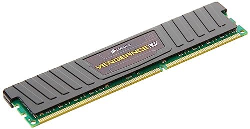 Image of Corsair CML8GX3M1A1600C10 Vengeance Low Profile 8GB (1x8GB) DDR3 1600 Mhz CL10 XMP Performance Desktop Memory Module Black