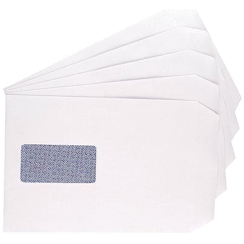 Image of Q-Connect C5 Envelopes Window Pocket Self Seal 90gsm White (Pack of 500) 9000020