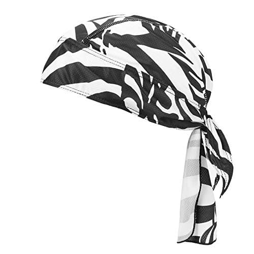 Image of IBLUELOVER Quick Dry Skull Cap Unisex Sports Headwear Breathable Bandana Sun UV Protection Running Beanie Bike Motorcycle Headband Summer Outdoor Stretchy Basketball Pirate Hat