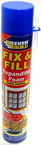 Image of Ever Build Fix & Fill Foam Expanding Foam Filler Quick Setting Foam Spray 750ml