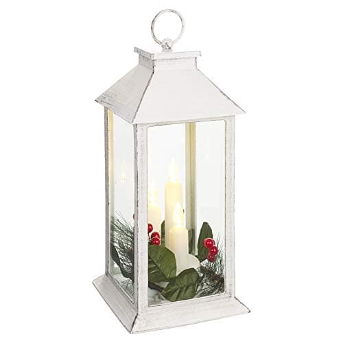Image of LED Christmas Candle Lantern (White)
