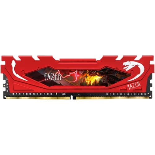 Image of JAZER DDR4 Ram 4GB 2666MHZ(PC4 21300) 288-PIN 1.2V Memory Ram Module Desktop CL19 Ram with Heatsink