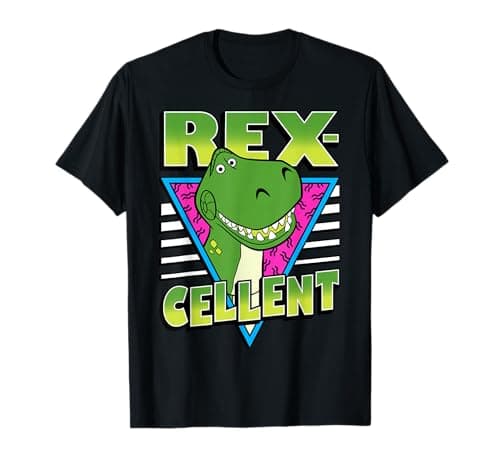 Image of Disney Pixar Toy Story 4 Retro Rex-cellent Portrait T-Shirt